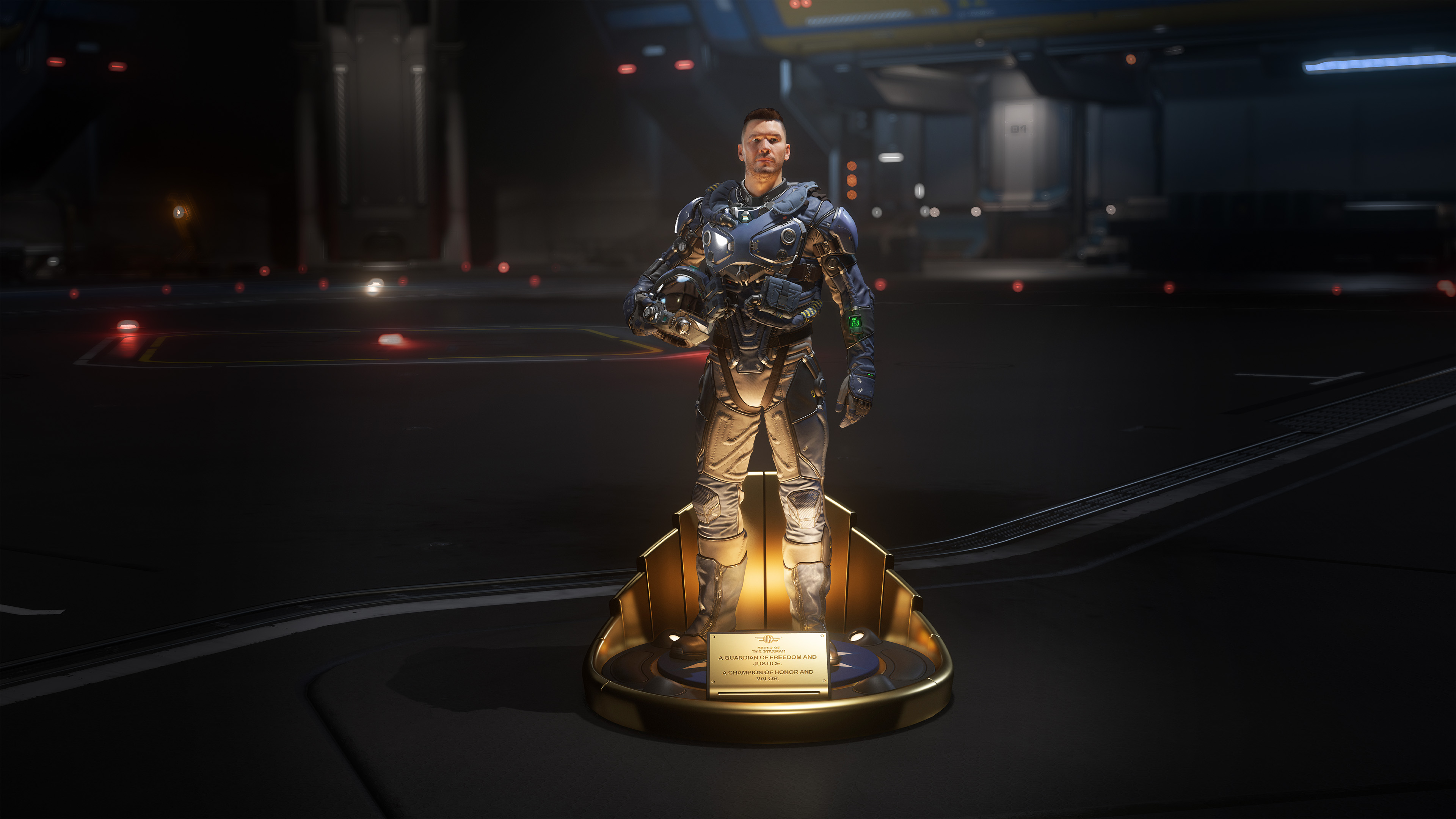 Spirit of the Starman Statue