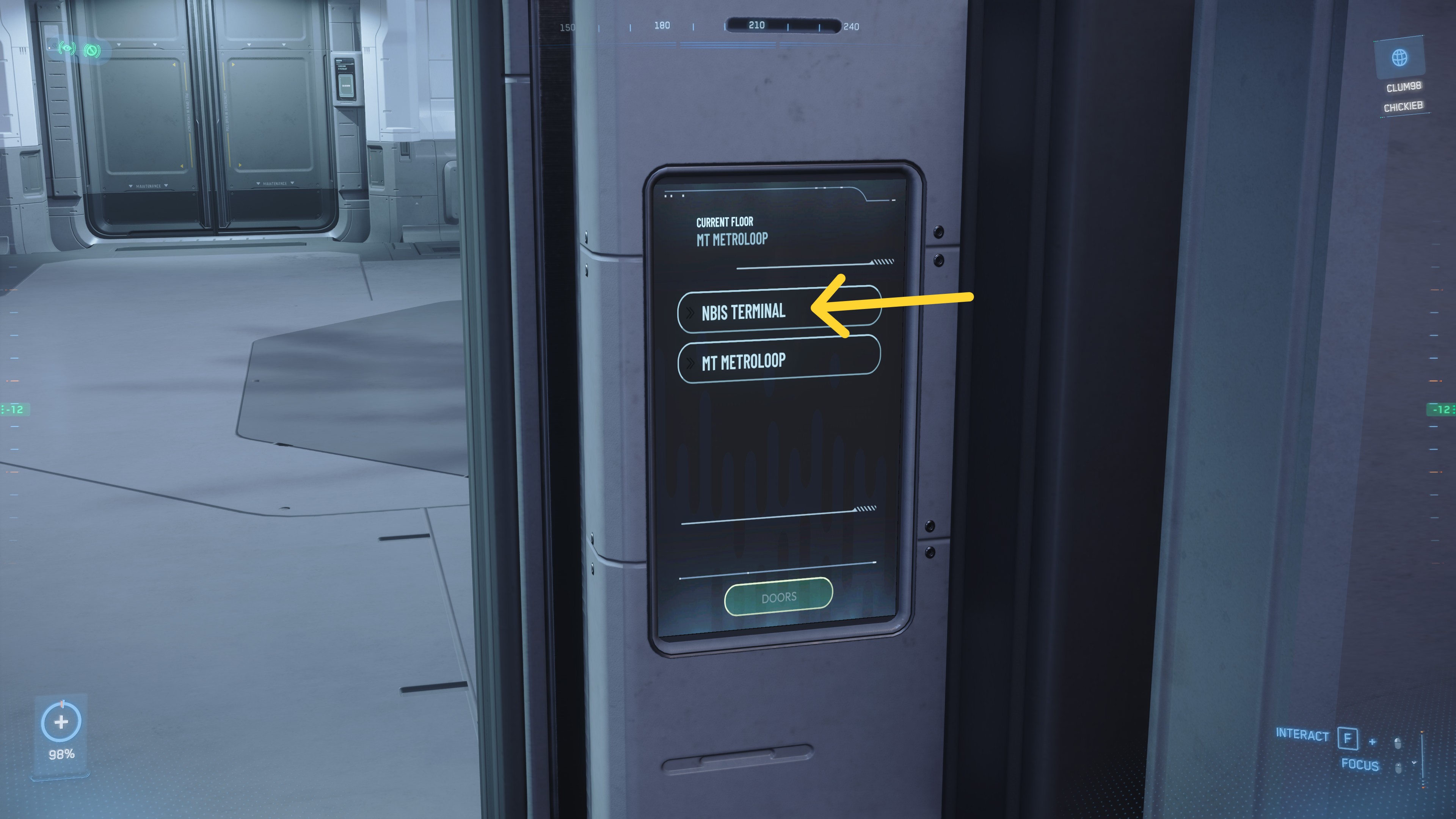 กดไปชั้น NBIS Terminal